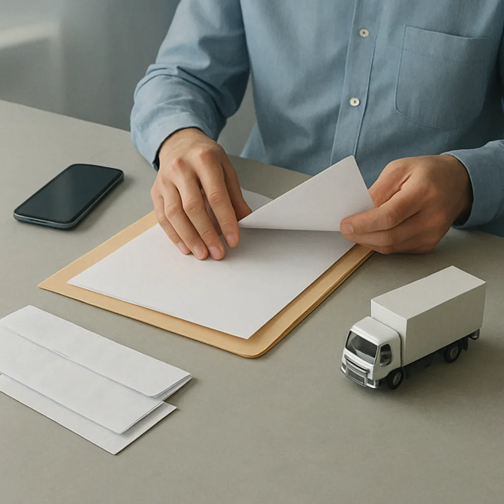 Organizing no-fault paperwork after New York truck crash medical expenses